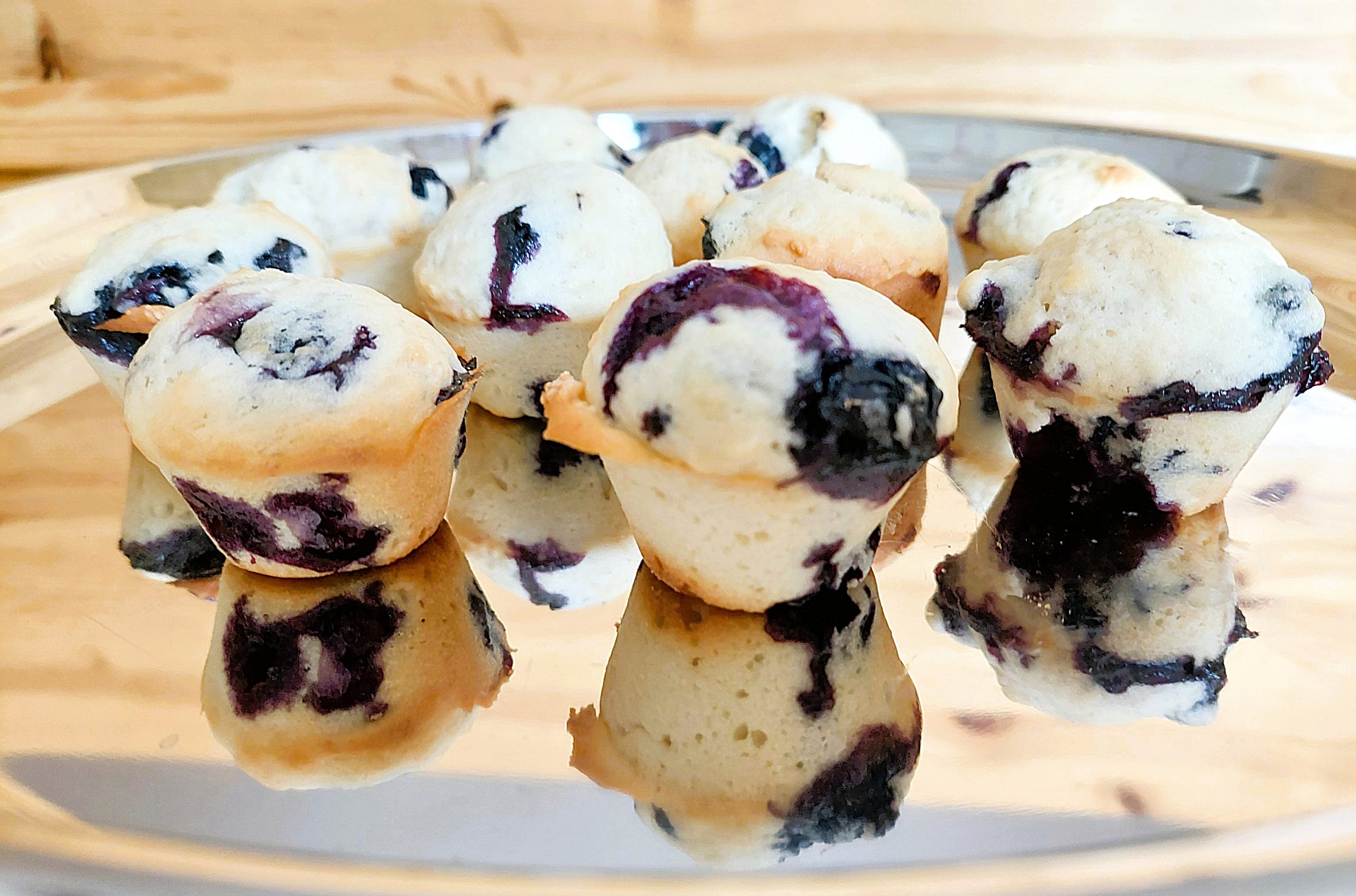 Buttermilk and Blueberry Muffins